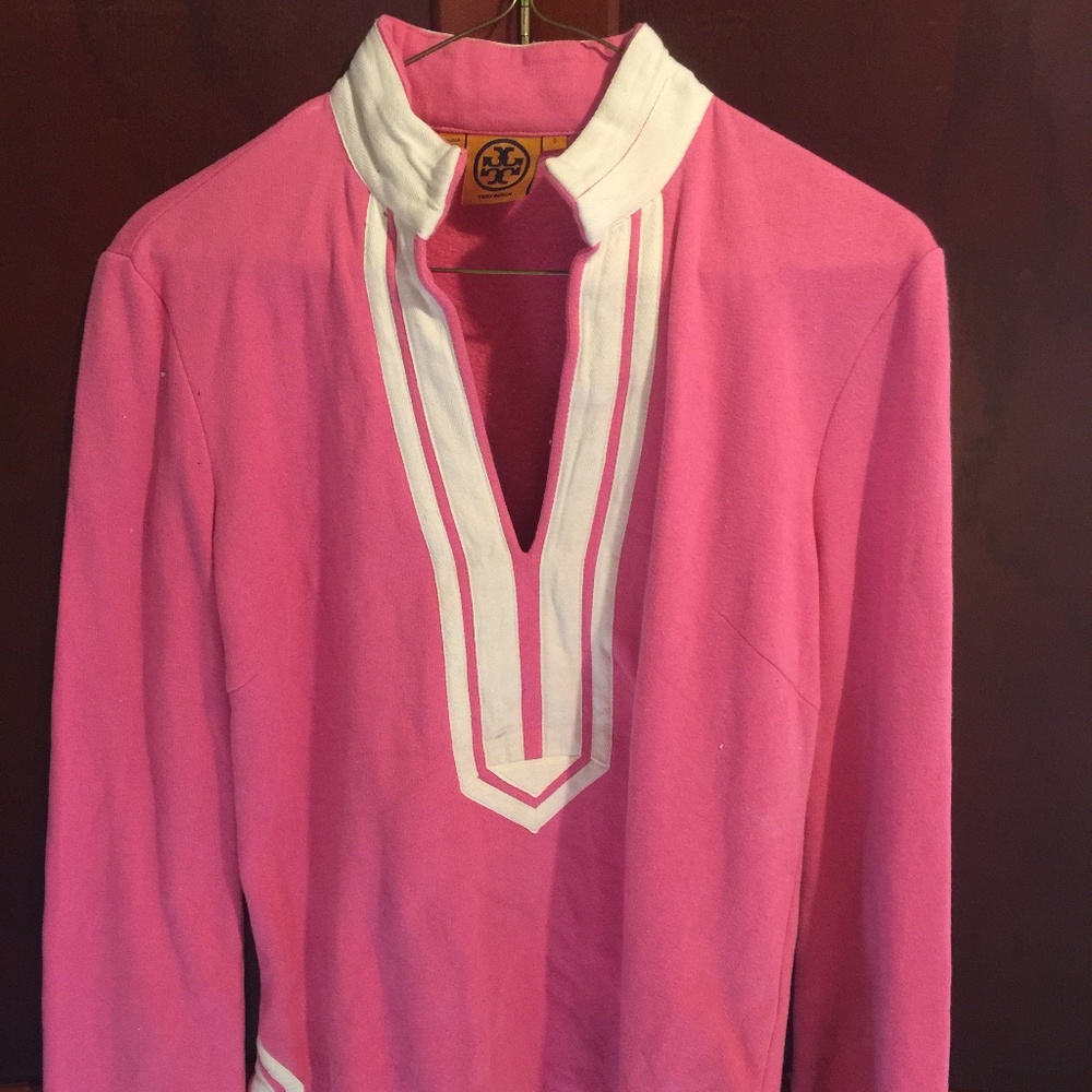 Tory Burch Pink tunic size S